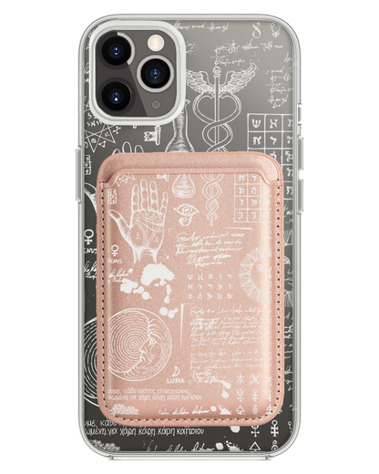 iPhone Magnetic Wallet Case - Alchemy
