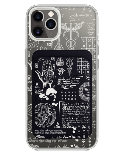 iPhone Magnetic Wallet Case - Alchemy