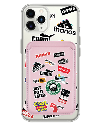 iPhone Magnetic Wallet Case - Brand Parody 1.0