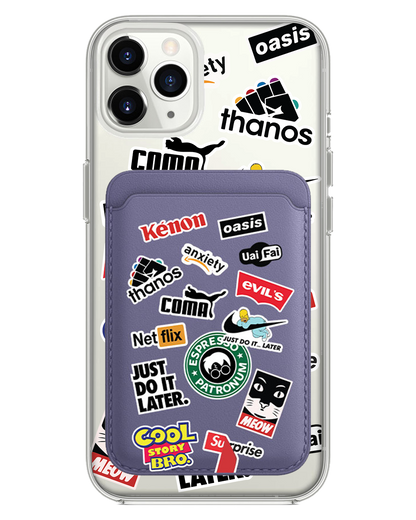 iPhone Magnetic Wallet Case - Brand Parody 1.0