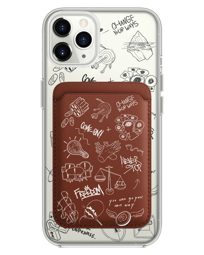 iPhone Magnetic Wallet Case - Freedom