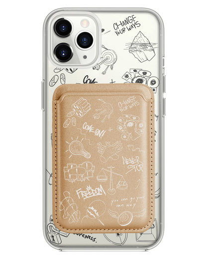 iPhone Magnetic Wallet Case - Freedom