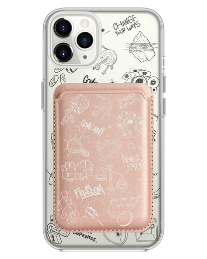 iPhone Magnetic Wallet Case - Freedom