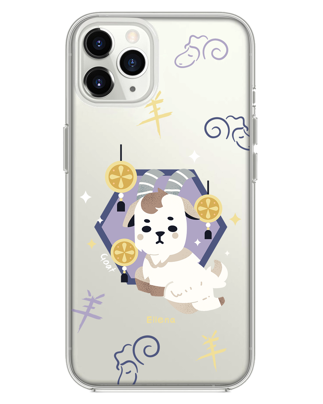 iPhone Rearguard Hybrid - Goat (Chinese Zodiac / Shio)