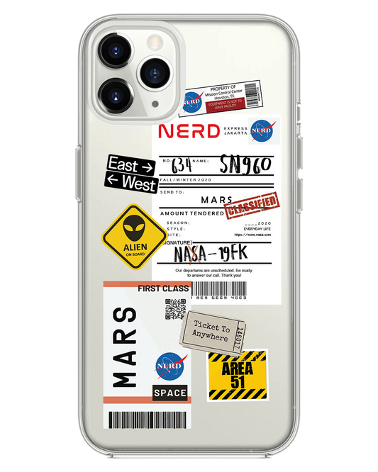 iPhone Rearguard Hybrid - Ticket to Mars