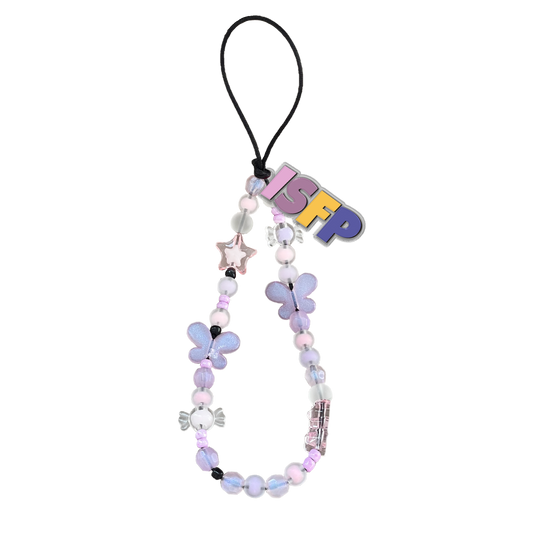 Beaded Strap with Acrylic Charm  - ISFP