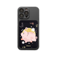 iPhone Magnetic Wallet Silicone Case - Pig