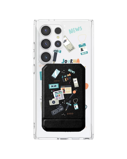 Android Magnetic Multifold Wallet - Journalism