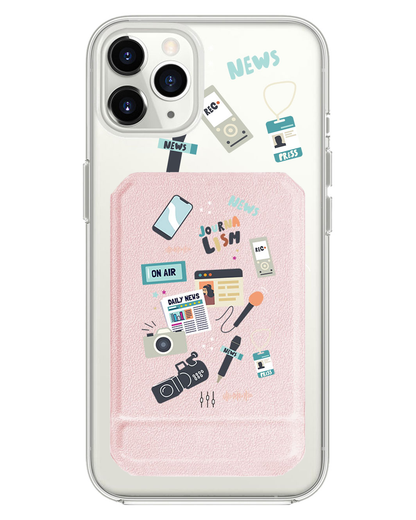 iPhone Magnetic Multifold Wallet - Journalism