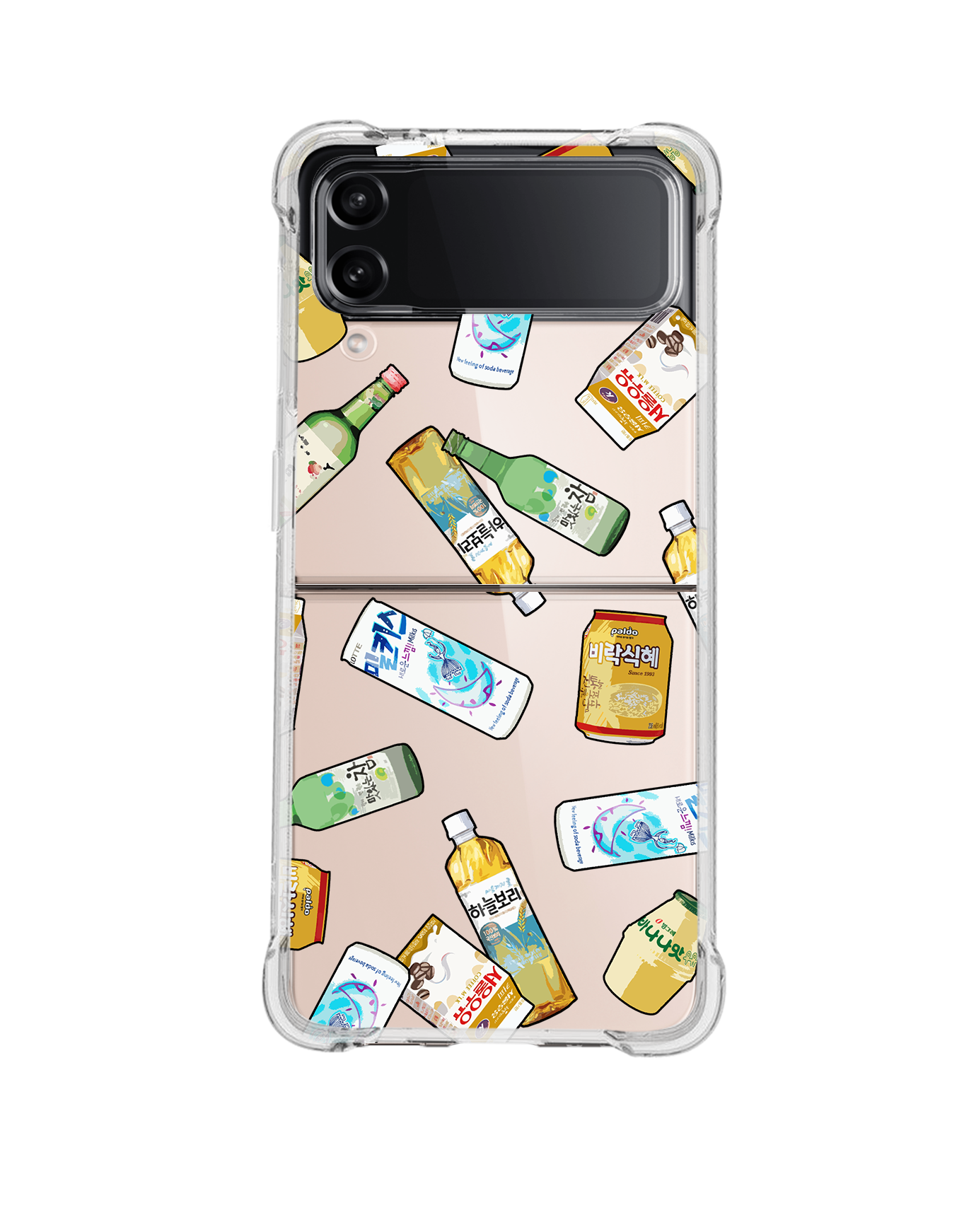 Android Flip / Fold Case - K-Drinks