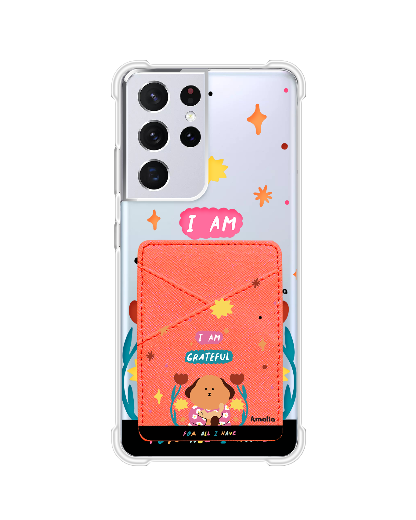 Android Phone Wallet Case - Kiku And The Cat