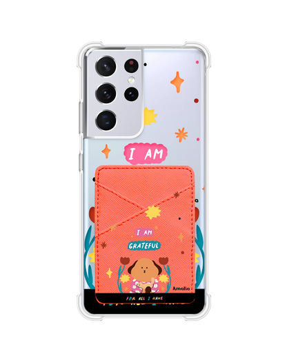 Android Phone Wallet Case - Kiku And The Cat