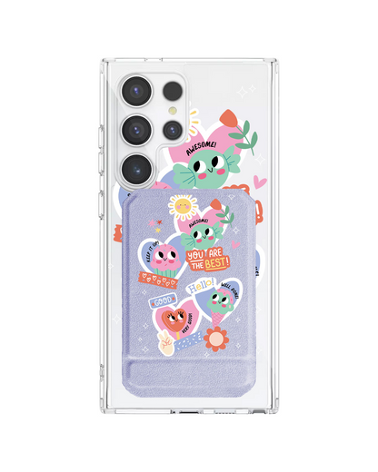 Android Magnetic Multifold Wallet - Dessert Party