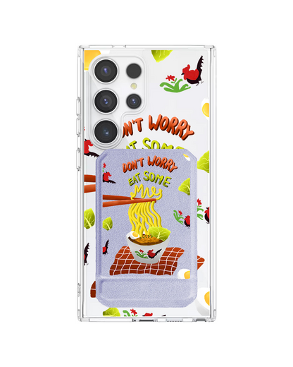 Android Magnetic Multifold Wallet - Go Eat Some Mie