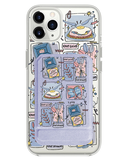 iPhone Magnetic Multifold Wallet - Grow (Sunnysidearteu)