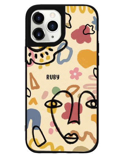 iPhone Leather Grip - Abstract 4.0