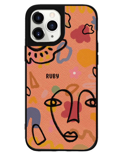 iPhone Leather Grip - Abstract 4.0