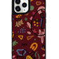 iPhone Leather Grip Case - Abstract 5.0