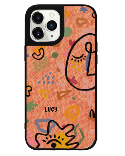 iPhone Leather Grip - Abstract 5.0