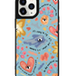 iPhone Leather Grip Case - Abstract Lovers