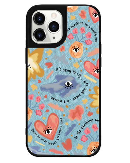 iPhone Leather Grip - Abstract Lovers