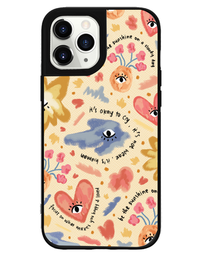 iPhone Leather Grip - Abstract Lovers