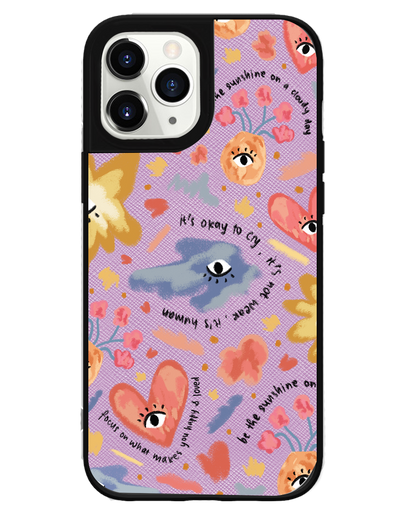 iPhone Leather Grip - Abstract Lovers