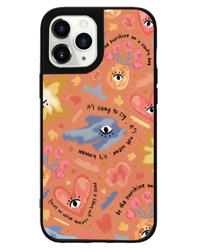 iPhone Leather Grip - Abstract Lovers