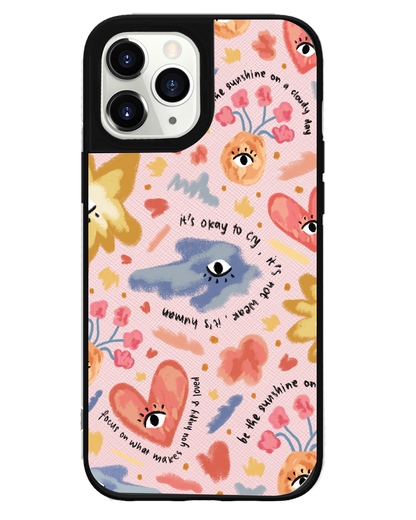 iPhone Leather Grip - Abstract Lovers