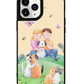 iPhone Leather Grip Case - Adorable Animals