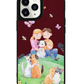 iPhone Leather Grip Case - Adorable Animals