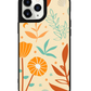 iPhone Leather Grip Case - Autumn Botanical