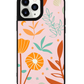 iPhone Leather Grip Case - Autumn Botanical