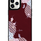 iPhone Leather Grip Case -  Batik Floral