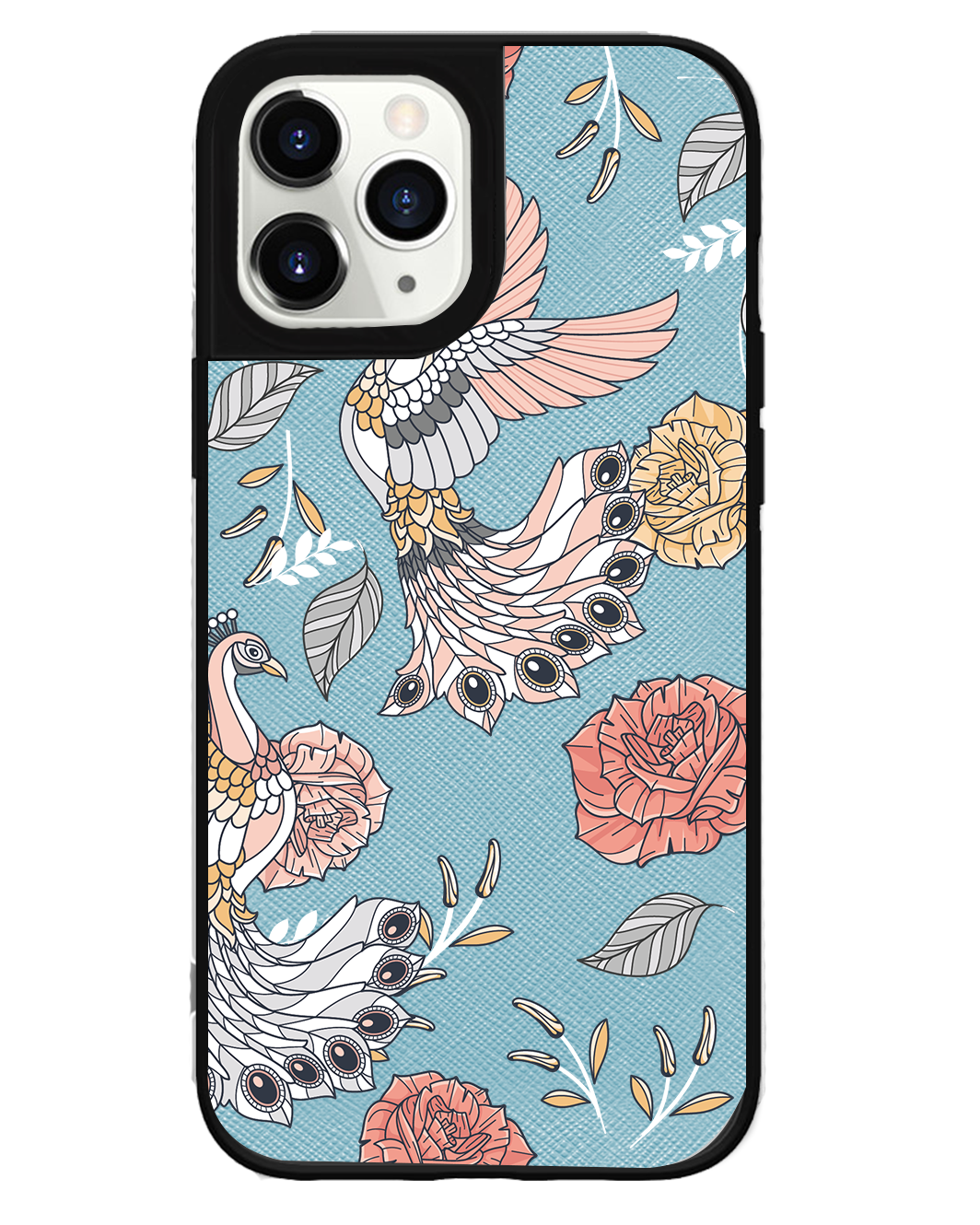 iPhone Leather Grip Case - Bird of Paradise 1.0