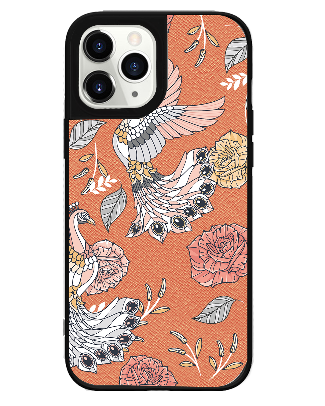 iPhone Leather Grip Case - Bird of Paradise 1.0