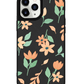 iPhone Leather Grip Case - Birth Flower 4.0