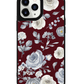 iPhone Leather Grip Case - Blue Rose