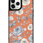 iPhone Leather Grip Case - Blue Rose