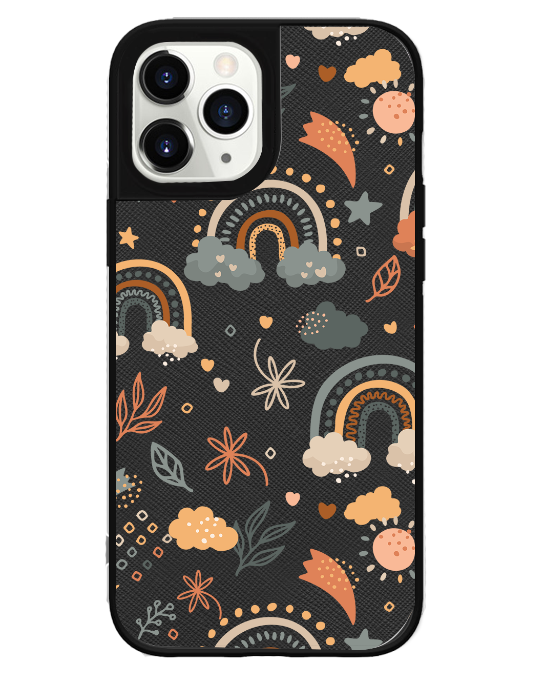 iPhone Leather Grip Case - Boho 2.0