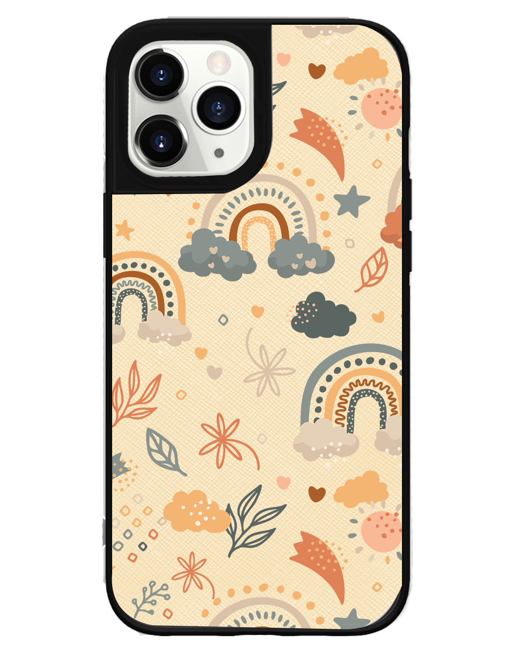 iPhone Leather Grip Case - Boho 2.0