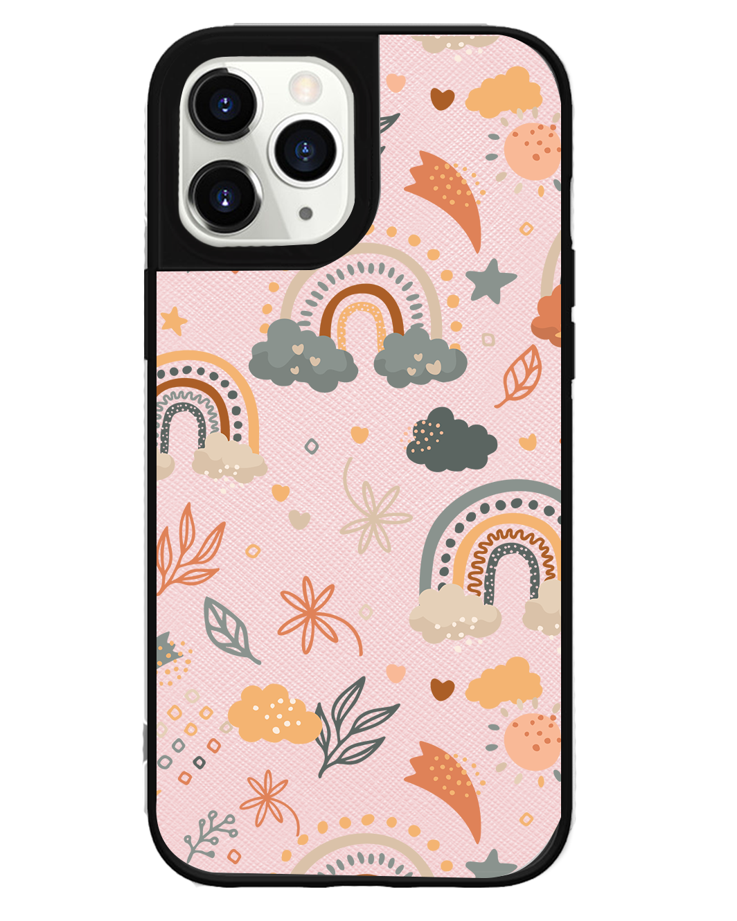 iPhone Leather Grip Case - Boho 2.0