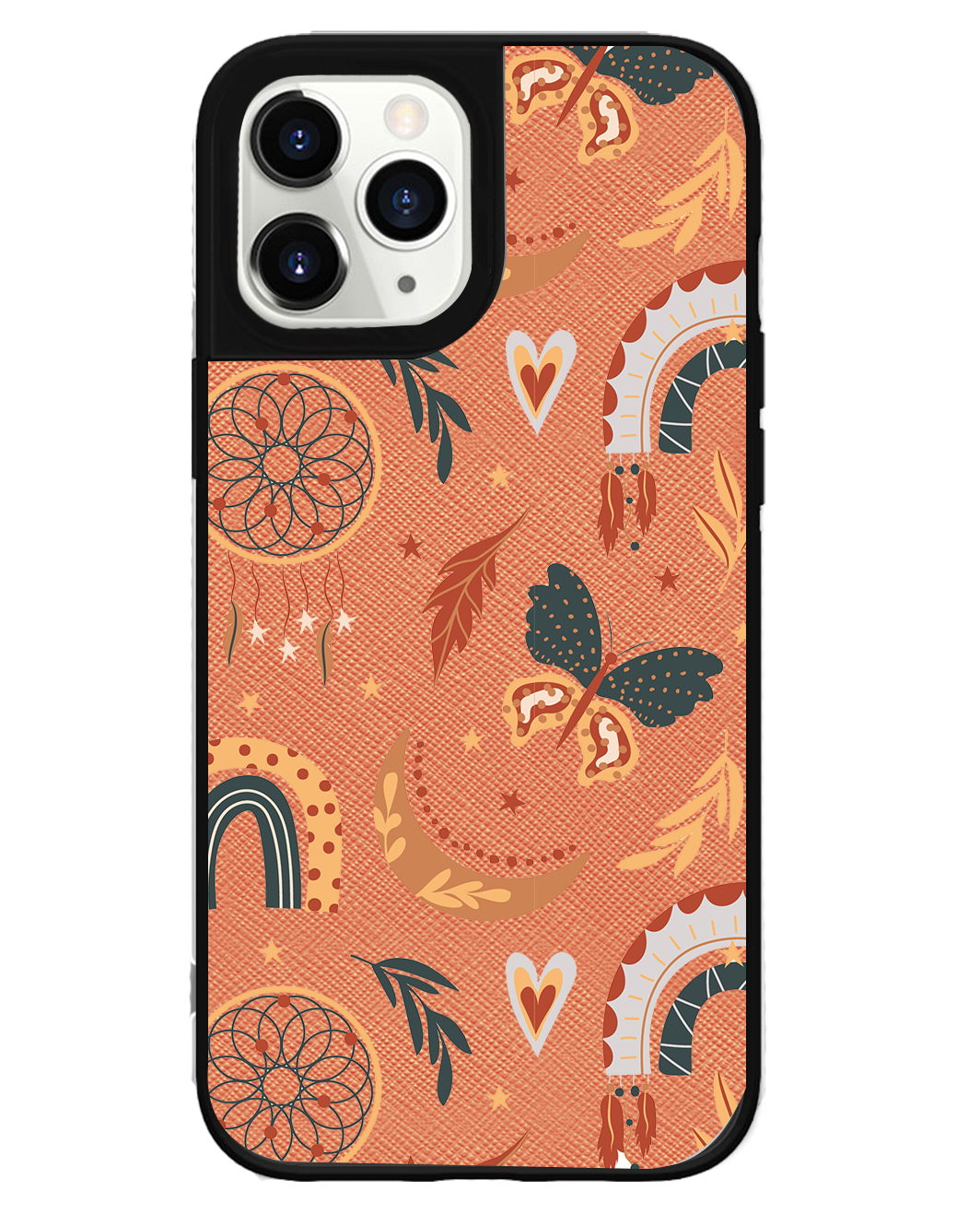 iPhone Leather Grip Case - Boho 3.0