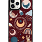 iPhone Leather Grip Case - Boho