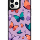 iPhone Leather Grip Case - Butterfly