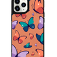 iPhone Leather Grip Case - Butterfly