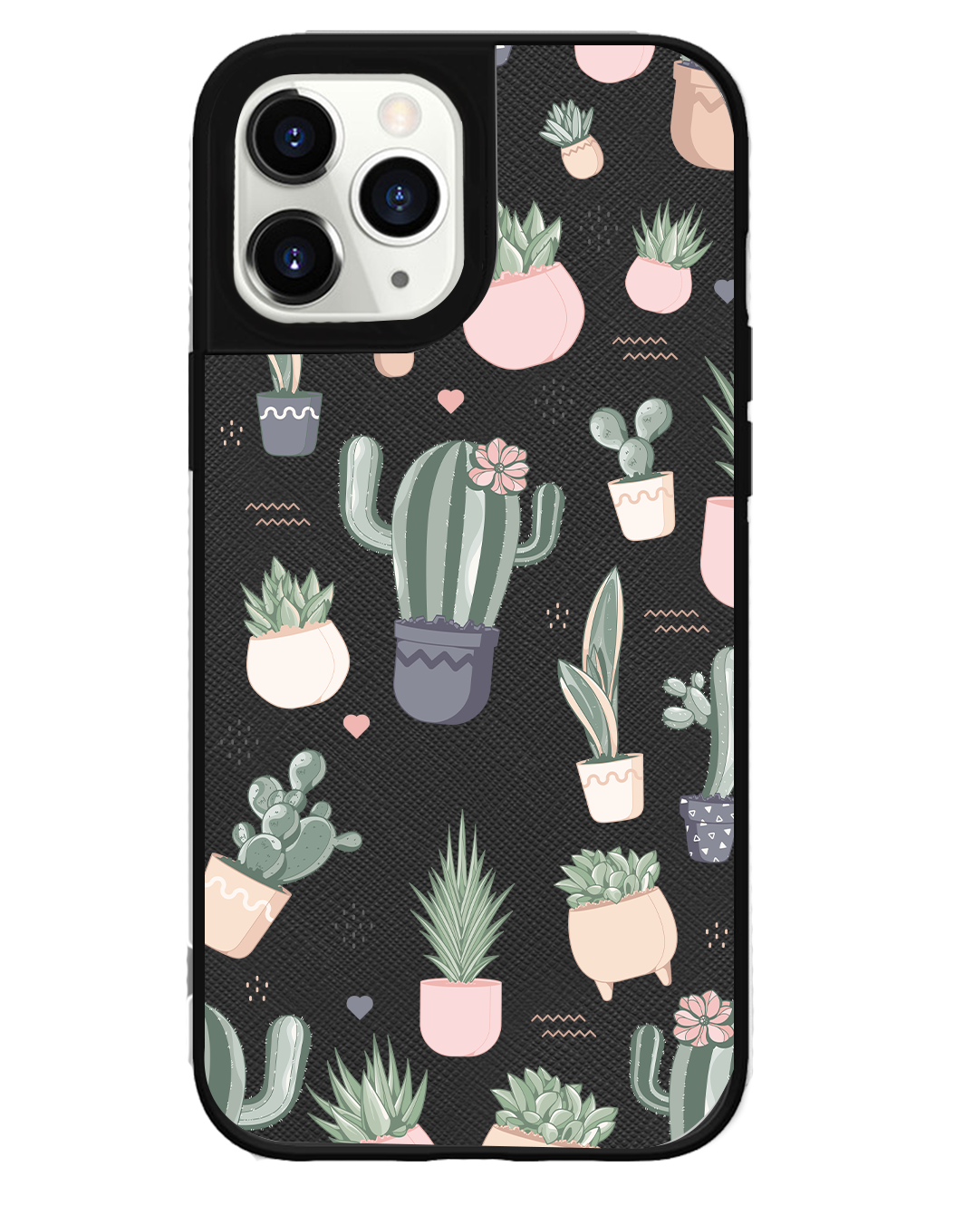 iPhone Leather Grip Case - Cactus 2.0