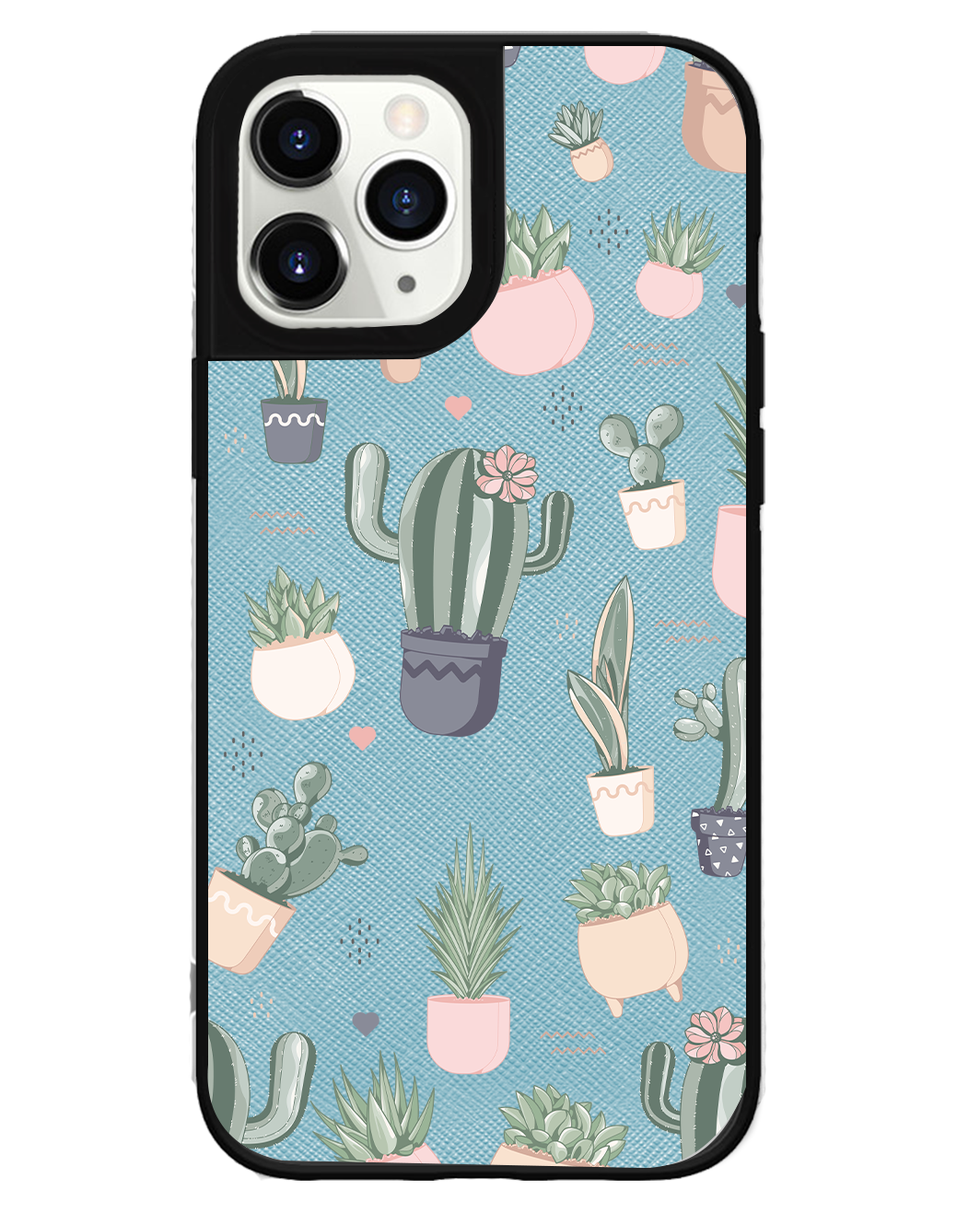 iPhone Leather Grip Case - Cactus 2.0