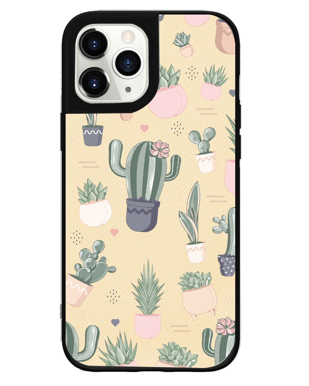 iPhone Leather Grip Case - Cactus 2.0