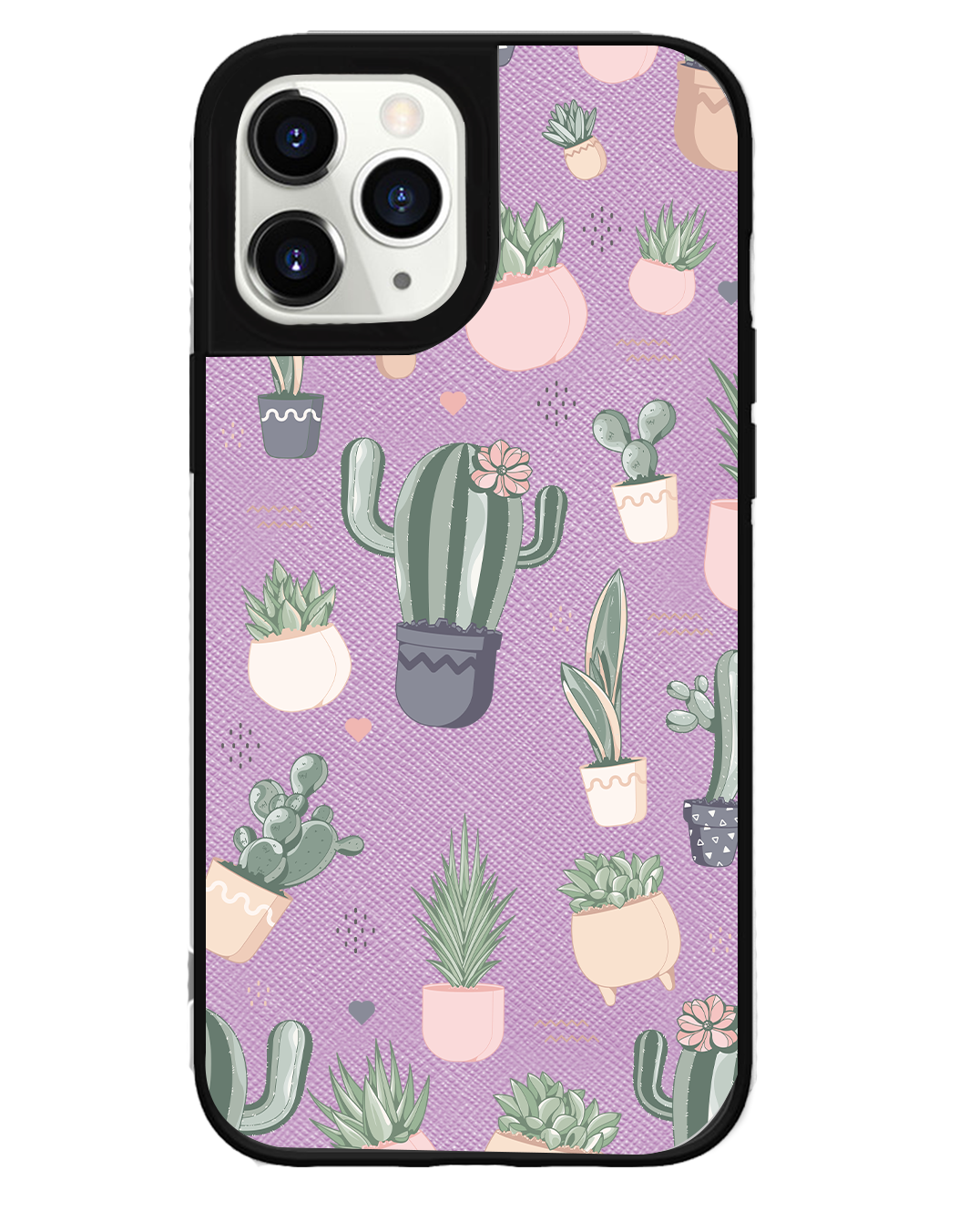 iPhone Leather Grip Case - Cactus 2.0